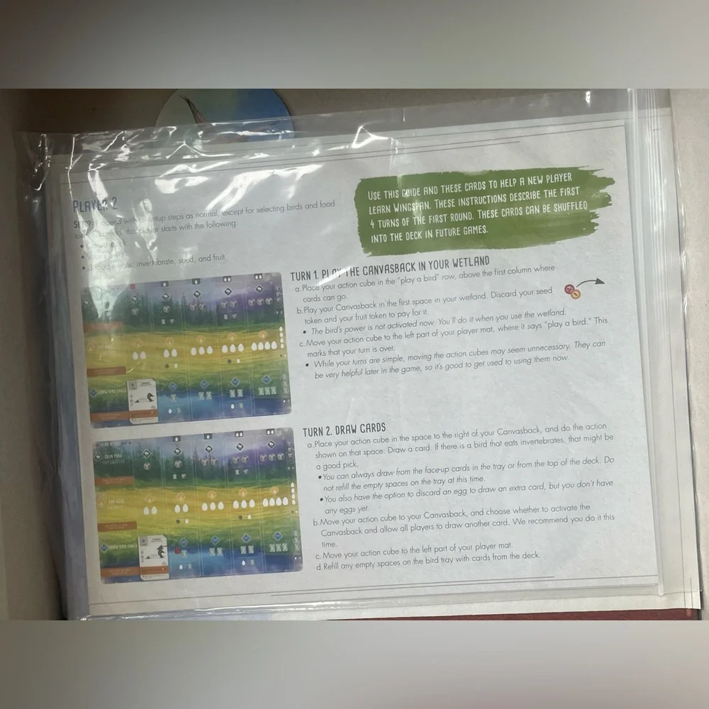 Wingspan Board Game by Stonemaier Games — White and Orange Bird Artwork - Picture 11 of 15